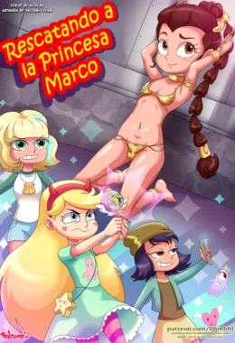 Aventuras Explícitas da Princesa Marco em Perigo: Hentai Ardente em HQ