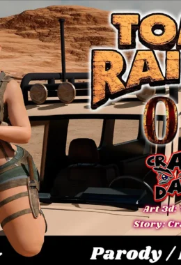 Aventureira Íntima: Uma Noite Explícita Com Lara Croft em Quadrinhos Eróticos