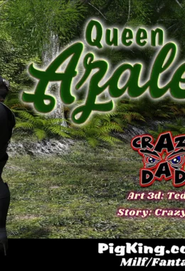 Azalaia: A Rainha Submissa em Tiras de Sexo Explícito em 3D