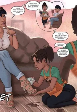 Barista Sedutora: Sexo Explícito Entre Garotas Nos Quadrinhos