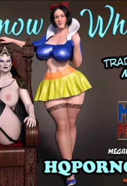 Branca de Neve em Cena Quente: Pornô 3D Explícito nos Quadrinhos
