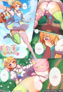 Caçada de Páscoa: Aventura Erótica Explícita em HQ Gay