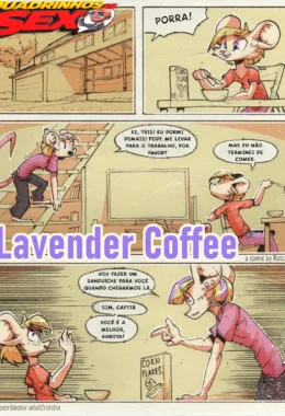 Café Lavanda: Quadrinhos +18 com Furry e Sexo Explícito