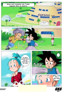 Cena Erótica Explícita: Goten e Bra na Mais Quente Aventura de Dragon Ball
