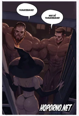 Contos Eróticos Interraciais de Halloween – Hentai Picante em Quadrinhos
