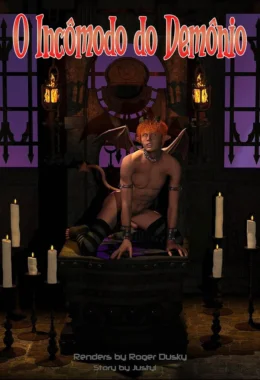 Demônio Atormenta Com Sexo Brutal – Quadrinhos Eróticos Gay Explícitos