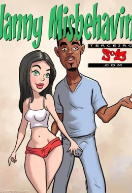 Desvios da Babá Interracial: HQ Picante com Muita Safadeza Explícita