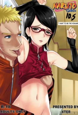 Erotismo Explícito Naruto x Sarada: Sasuke Traído em HQs Pornôs Quentes