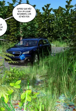 Exploração Íntima com a Vizinha: Quadrinhos 3D de Fetiche Explícito