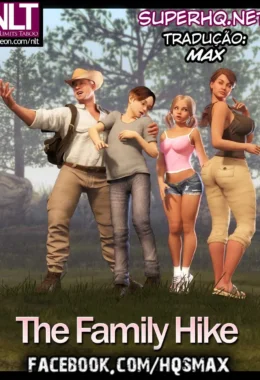 Família Adulta: Orgia Proibida em Quadrinhos 3D Explícitos