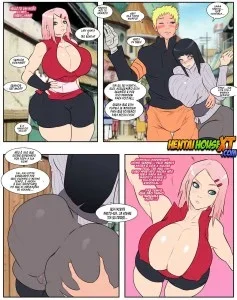 Ficadas Proibidas com as Personagens do Naruto: HQ Pornô Explícita