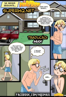 Filho Metendo Gostoso na Mãe Safada – HQ Pornô Explícito de Incesto