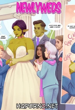 Foda Explícita de Recém-Casados – HQ Adulto com Cenas Quentes