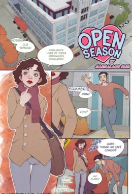 Futanari Explícita: Quadrinhos Eróticos de Caça Aberta e Orgasmos Intensos