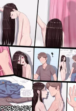 Futanari Proibida: Aposta Que Termina em Sexo Explícito nos Quadrinhos
