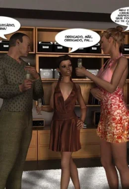 Garota Inocente em Aventuras Sexuais Explícitas: Hentai 3D Proibido