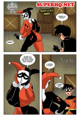 Harley Quinn e Robin: Um Acordo Quente nos Bastidores de Gotham