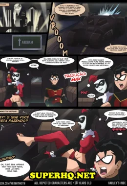 Harley Quinn Transada no Batman: Aventura Erótica com a Arlequina