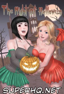 Hentai de Halloween: Orgia Lésbica na Noite das Travessuras Explícitas