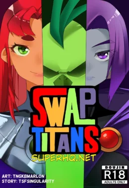 Hentai dos Jovens Titãs com Gênero Invertido: Foda Explícita nos Quadrinhos