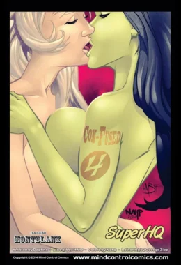 Hentai Lésbico Explícito: Foda a Dois em Quadrinhos Eróticos