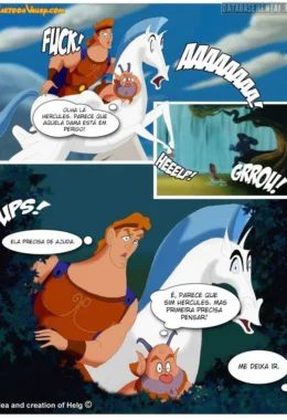 Hércules transa violentamente novinha indefesa – HQ pornô hardcore