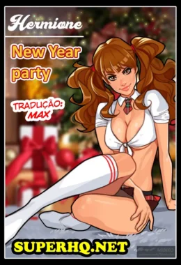 Hermione em Festa Sensual: Quadrinhos Explícitos de Ano Novo