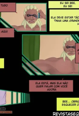 Hinata Dando Para o Mestre Bee: Foda Explícita em HQ Pornô