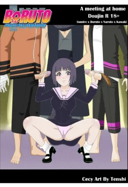 Implorando pelo Treino do Hokage: Esquenta Rabuda com a Esposa do Naruto