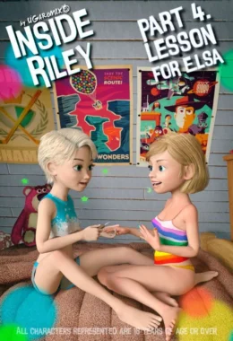 Inside Riley 4: Frio que Esquenta – Elsa Aprende Lições Picantes em HQ 3D Explícita
