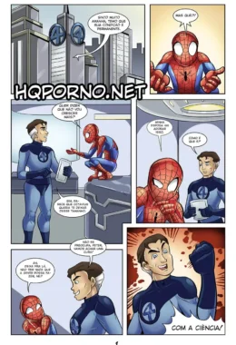 Jovem Spidey em Aventuras Eróticas Explícitas – Quadrinhos de Fetiche e Putaria