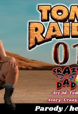 Lara Croft Submissa: Quadrinhos Pornô com Fodas Selvagens e Surras de Pica