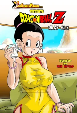 Leite Quente: Gohan Fode a Mãe Ingenua em HQ Erótica Explícita