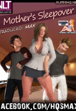 Mãe Gostosa Fudendo com o Amigo do Filho no Sexo Explícito em HQ