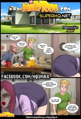 Mãe Putassa Seduz Filho Tarado em HQ Erótica Exclusiva da Milftoon