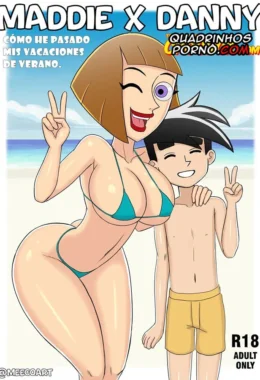 Mamãe Transa com Filho nas Férias – HQ Explícita de Incesto