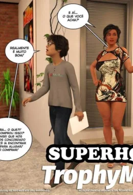 Mamãe Troféu: Sexo Explícito em 3D com a Dona da Casa