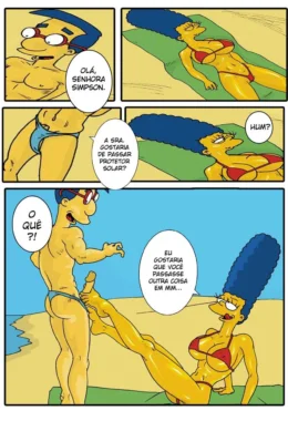 Milhouse Arregaça a Marge Simpson na Hentai Mais Quente dos Simpsons