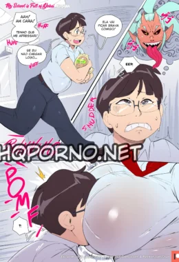 Minha Escola Está Cheia de Demônios e Sexo – HQ Erótica com Cenas Explícitas