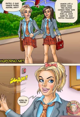 Mulheres que Transam: Hentai Lésbico Explícito em HQ Pornô