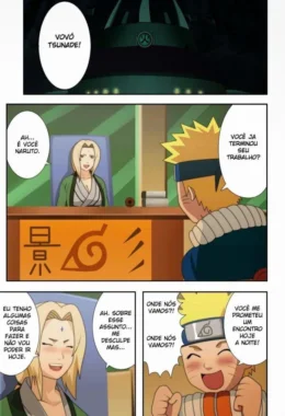 Naruto Fode a Tsunade com Fúria no Quintal da Vila – Hentai Explícito em HQ