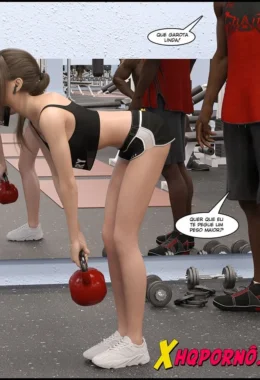 Natasha no Treinamento Erótico: Cenas Explícitas e Perversas em HQ 3D