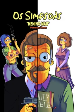 O Segredo Proibido de Ned Flanders – Quadrinhos Eróticos dos Simpsons Explícitos