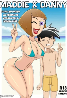 O Tabu Suculento: Danny e Maddie em Quadrinhos Explícitos de Incesto
