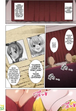 One Piece: Serviço de Coelhinha – Nami e Carrot chupando muita piroca em Hentai HQ Brasileiro