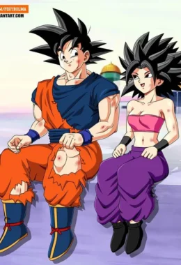 Orgasmo Saiyajin: Goku Fode Duas Putas Gostosas em Cena Explícita