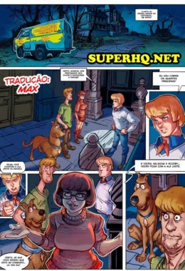 Orgia Proibida com a Daphne na Mansão: Fetiche Explícito dos Desenhos em HQ
