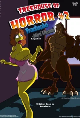 Orgias Proibidas dos Simpsons em Casa na Árvore: Hentai Explícito em HQ
