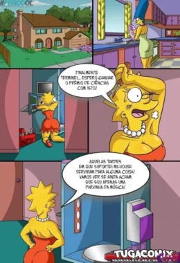 Os Simpsons e Futurama – Quadrinhos Eróticos Explícitos que Vão Te Deixar de Pau Duro