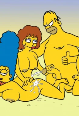 Os Simpsons Entram Na Troca de Casais Mais Quente dos Desenhos